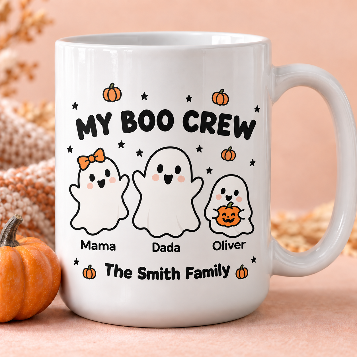 My Boo Crew Personalized Mug product photo