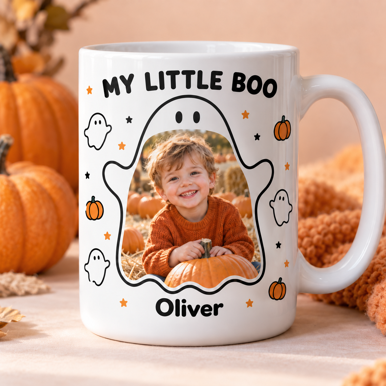 My Little Boo Personalized Photo Mug product photo